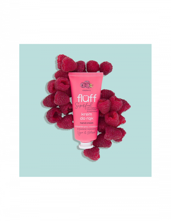Fluff ''Raspberry'' Antibacterial Hand Cream 50ml