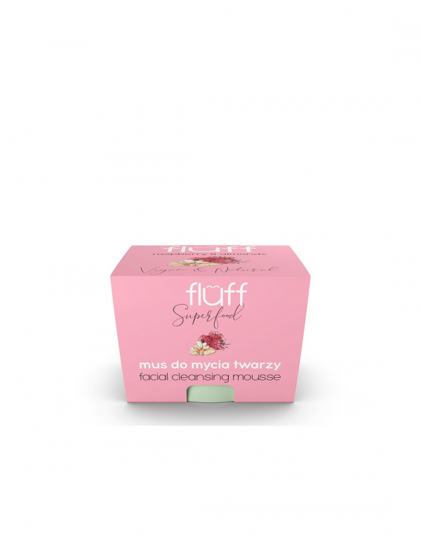 Fluff ''Raspberries & Almonds'' Facial Cleansing Mousse 50ml
