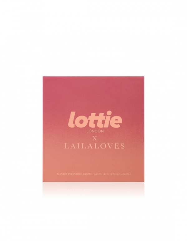 Lottie London x Laila Loves 6 Shade Eyeshadow Palette ''Fantasy''