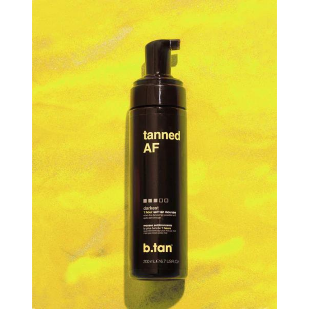 B.tan Tanned AF® Self Tan Mousse 200ml - Beautypin