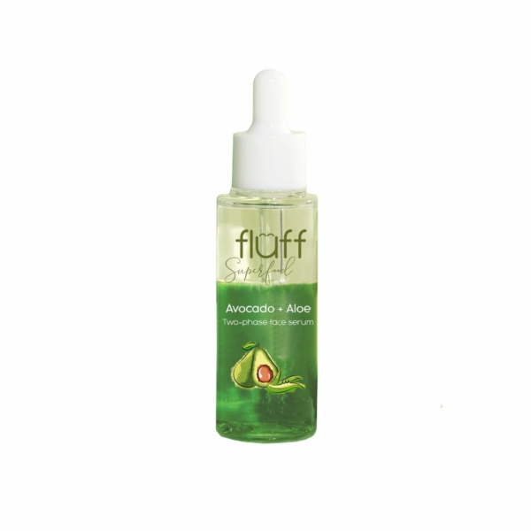 Fluff Aloe And Avocado Booster Two-phase Face Serum 40ml