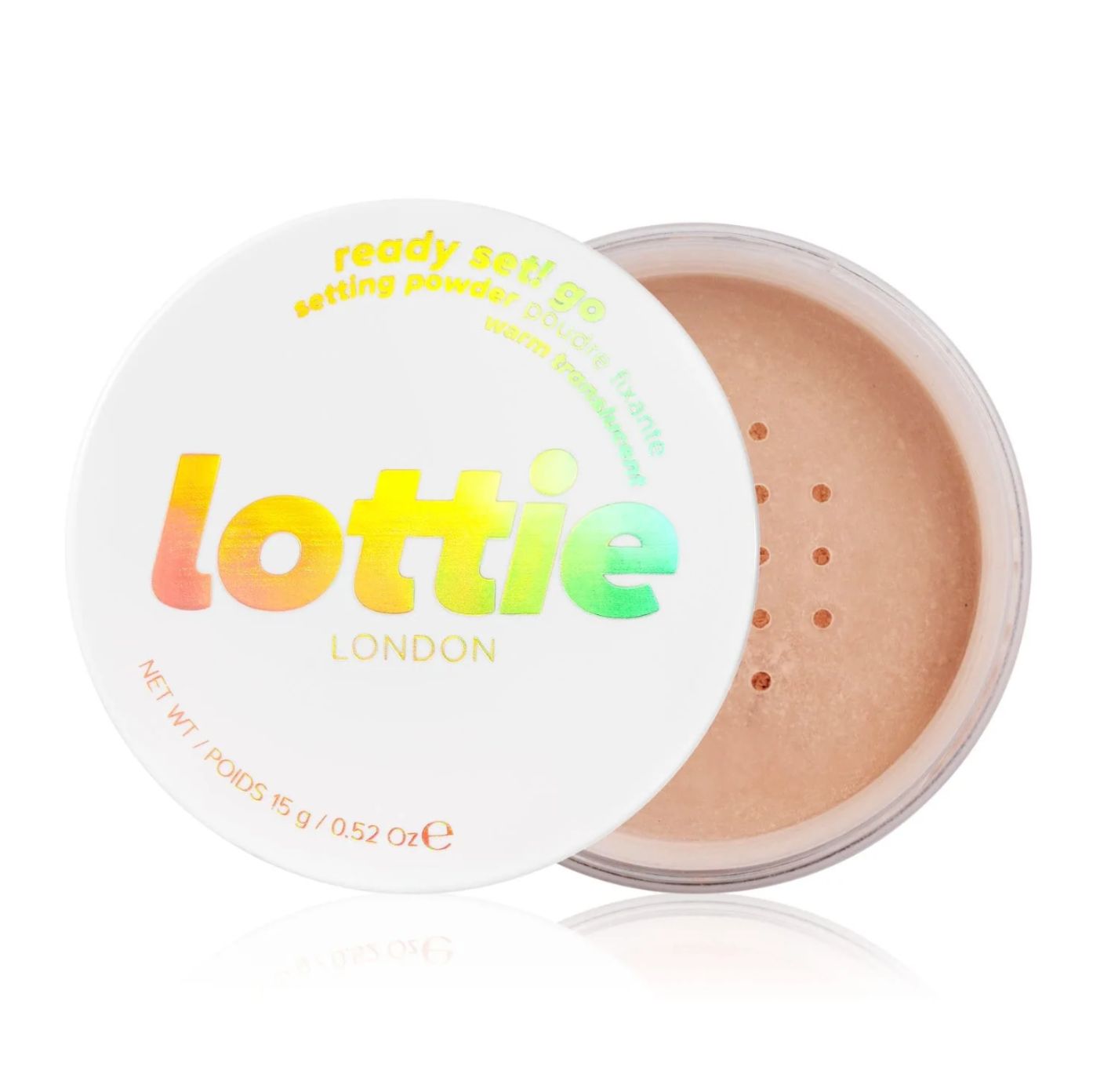 Lottie London Ready Set Go! Translucent Setting Powder Warm Translucent 15g
